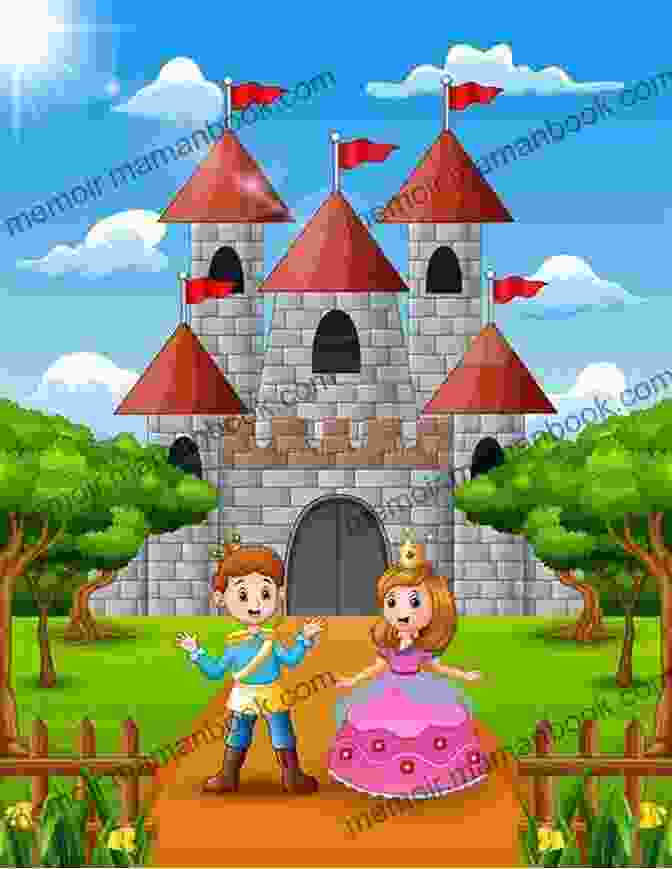 A Beautiful Princess And A Handsome Prince Standing On A Castle Balcony, Overlooking A Kingdom. Brave: A Fairy Tale Retelling Of Beauty And The Beast (The Crown And The Sceptre 2)