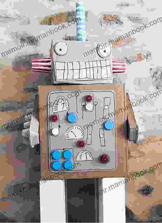 A Cardboard Box Robot Decorated With Markers And Construction Paper Wheels Homemade Robots: 10 Simple Bots To Build With Stuff Around The House