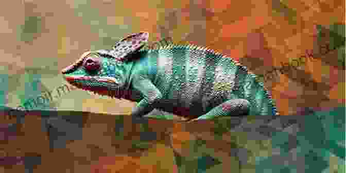 A Chameleon Displaying Its Dynamic Camouflage Abilities, Blending Seamlessly Into A Colorful Background The Art Of Invisibility: The World S Most Famous Hacker Teaches You How To Be Safe In The Age Of Big Brother And Big Data