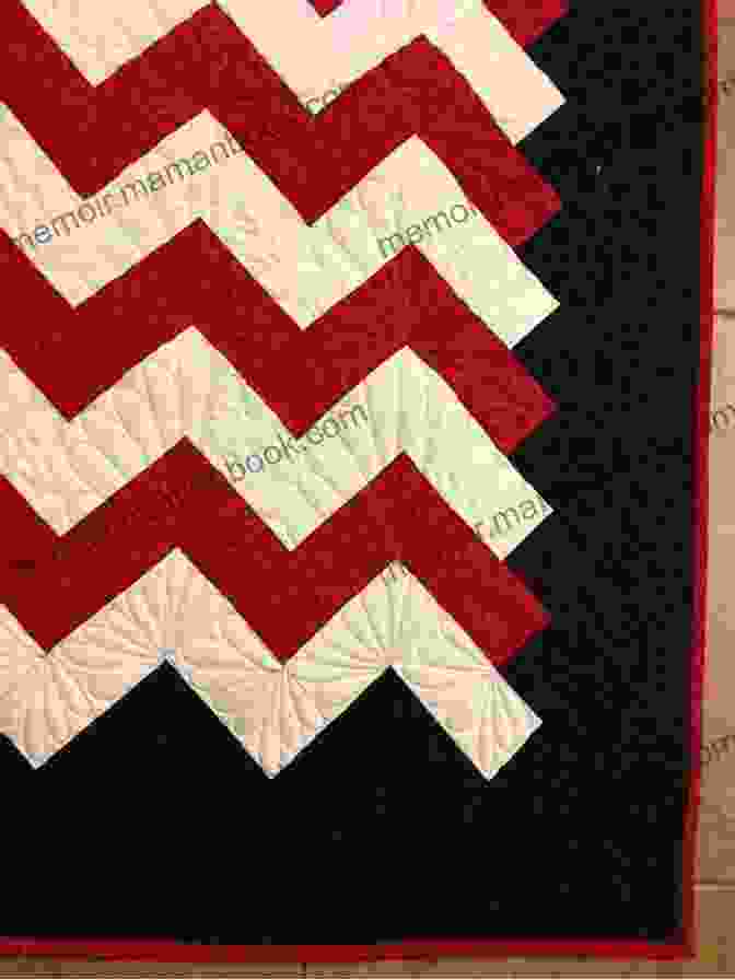 A Contemporary Quilt Featuring A Chevron Pattern Just One Charm Pack Quilts: Bust Your Precut Stash With 18 Projects In 2 Colorways