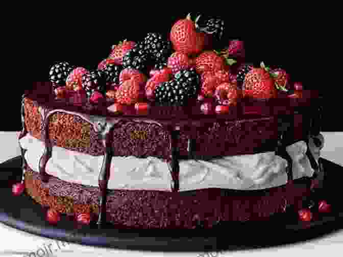 A Decadent Chocolate Cake With Rich Frosting And An Array Of Berries Lidia S Celebrate Like An Italian: 220 Foolproof Recipes That Make Every Meal A Party: A Cookbook