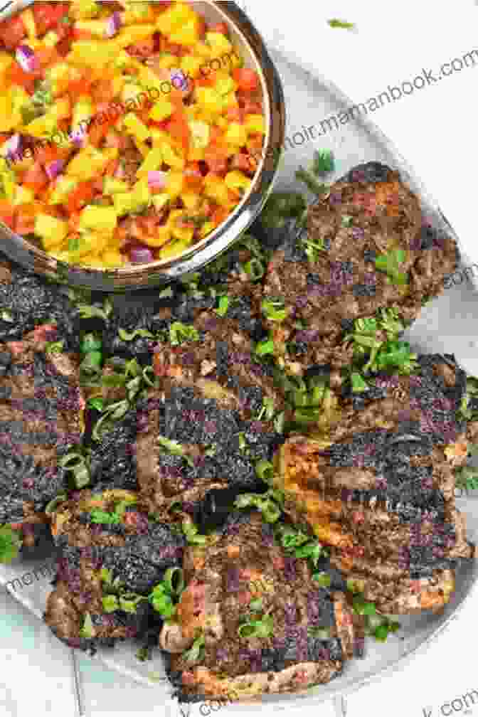 A Sizzling Plate Of Jamaican Jerk Chicken, Marinated In A Fiery Blend Of Spices Easy Tropical Cooking 2: Delicious Caribbean Island And Hawaiian Recipes