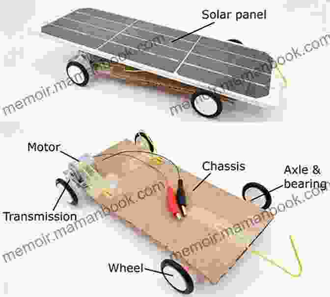 A Solar Powered Car Made From A Solar Panel, A Motor, And A Few Other Basic Supplies Homemade Robots: 10 Simple Bots To Build With Stuff Around The House