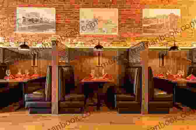 Color Photograph Of The Interior Of George Cafe, Showing Cozy Booths And A Retro Style Diner Counter George S Cafe Captivating History