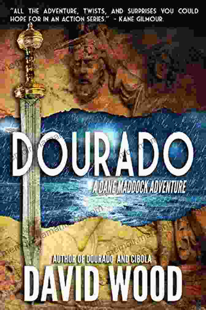 Dourado Dane Maddock Standing Beneath A Towering Waterfall In The Amazonian Jungle. Dourado: A Dane Maddock Adventure (Dane Maddock Adventures 2)