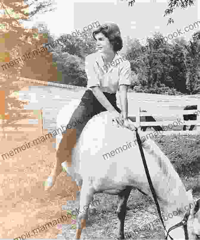 Jackie Kennedy Onassis As A Young Girl Riding A Horse. Jackie Kennedy: A Captivating Guide To The Life Of Jacqueline Kennedy Onassis (Captivating History)