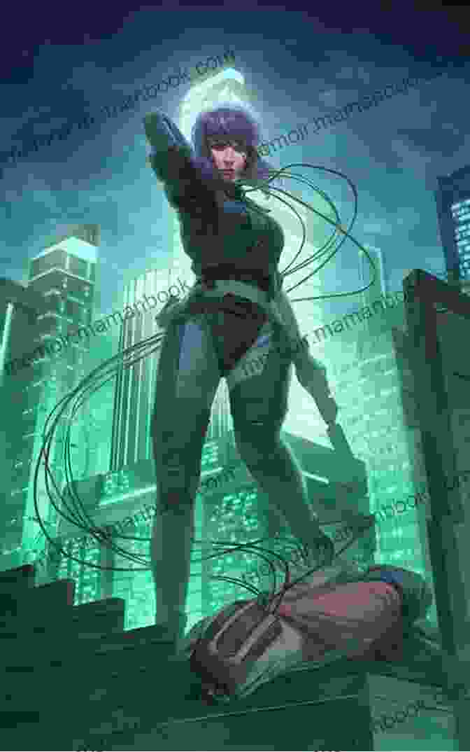 The Ghost In The Shell: The Human Algorithm 30 Movie Poster Featuring Major Motoko Kusanagi In A Cybernetic Body With A Cityscape In The Background The Ghost In The Shell: The Human Algorithm #30