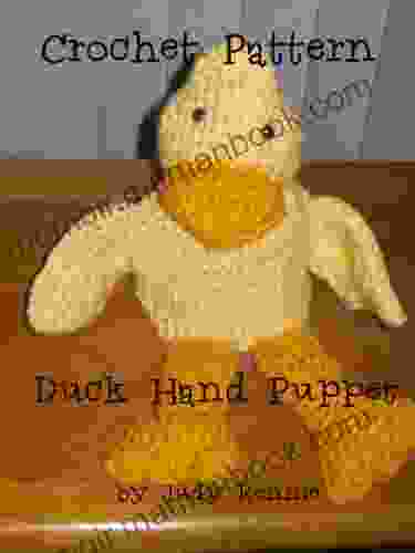 Crochet Pattern Duck Hand Puppet