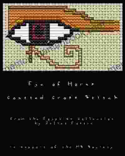 Eye Of Horus Counted Cross Stitch (Egyptian Collection)